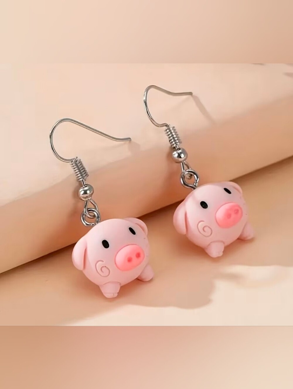 $8 Each Or Bundle 5/$20 Cute Pink Pig Dangle Earrings